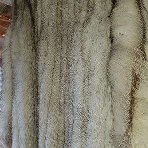 Coyote fur coat